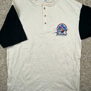 VTG 1997 Thunderbirds Polo Ivory Beale Air Force Base Airfest ‘97 Men’s Large